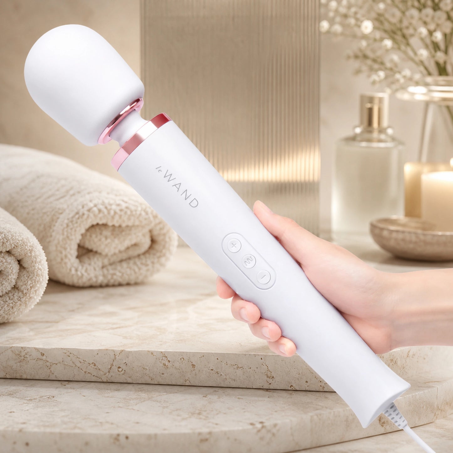 Le Wand Plug-In Vibrating Wand Massager