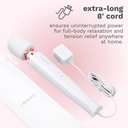 Le Wand Plug-In Vibrating Wand Massager