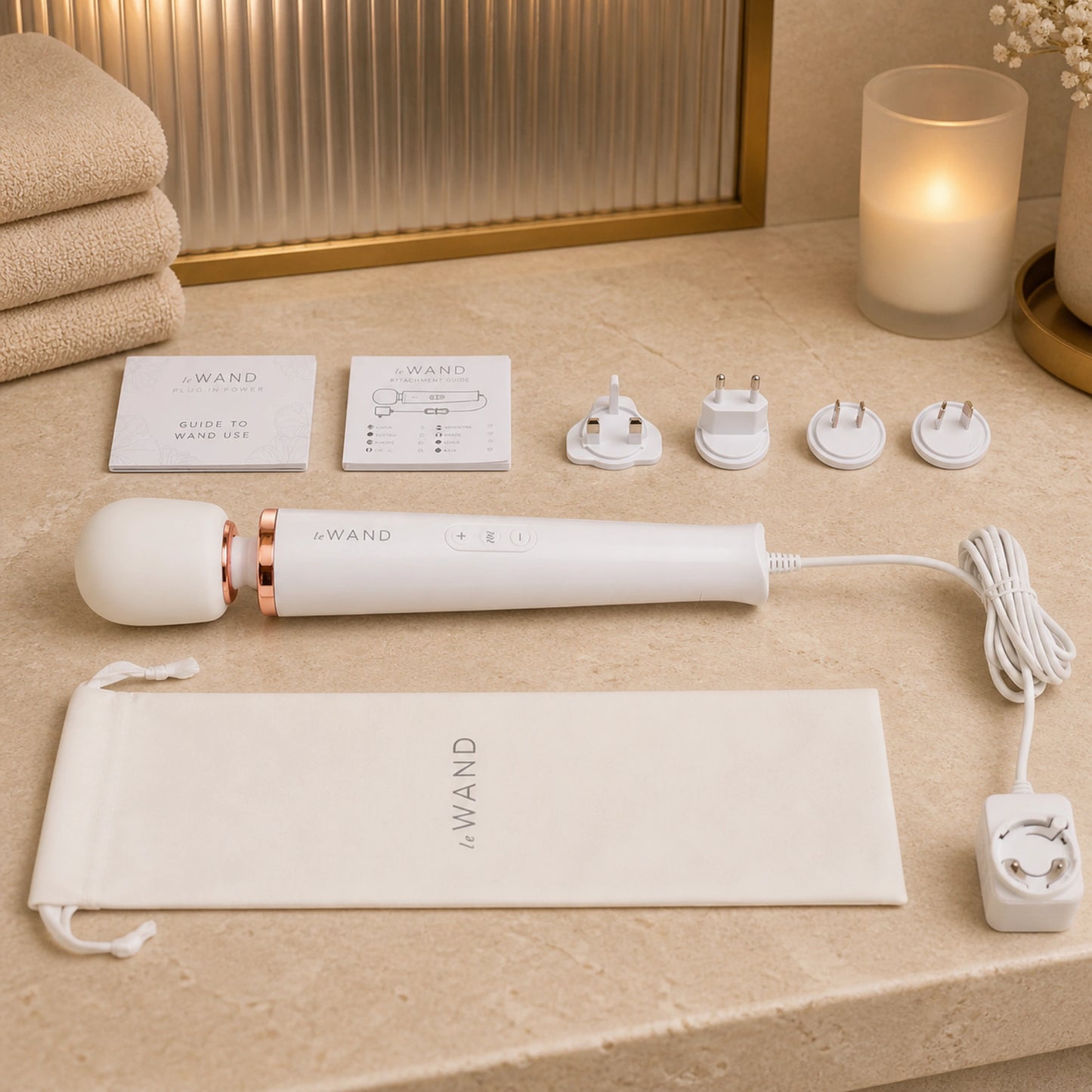 Le Wand Plug-In Vibrating Wand Massager