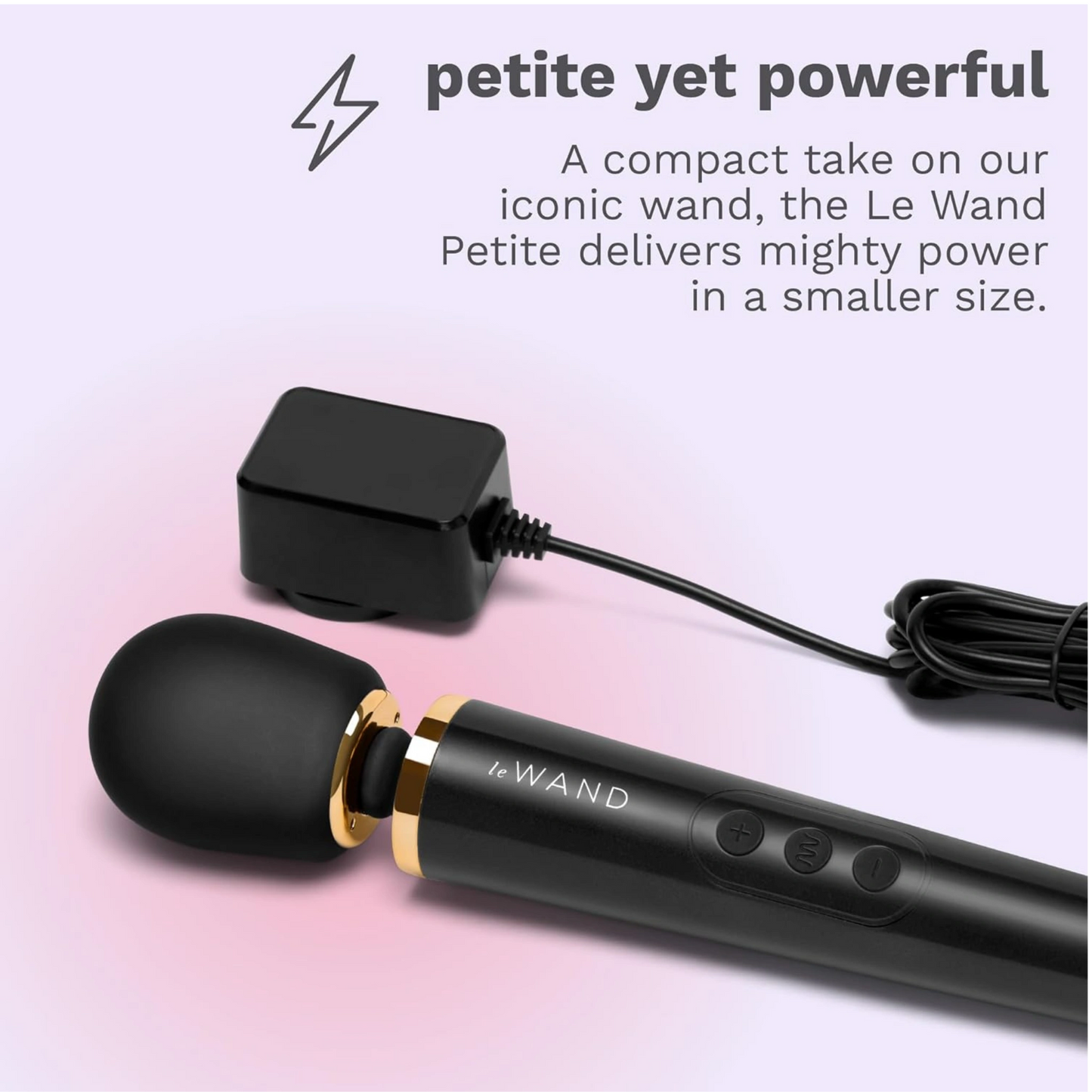 Le Wand Powerful Petite Plug-In Wand Massager