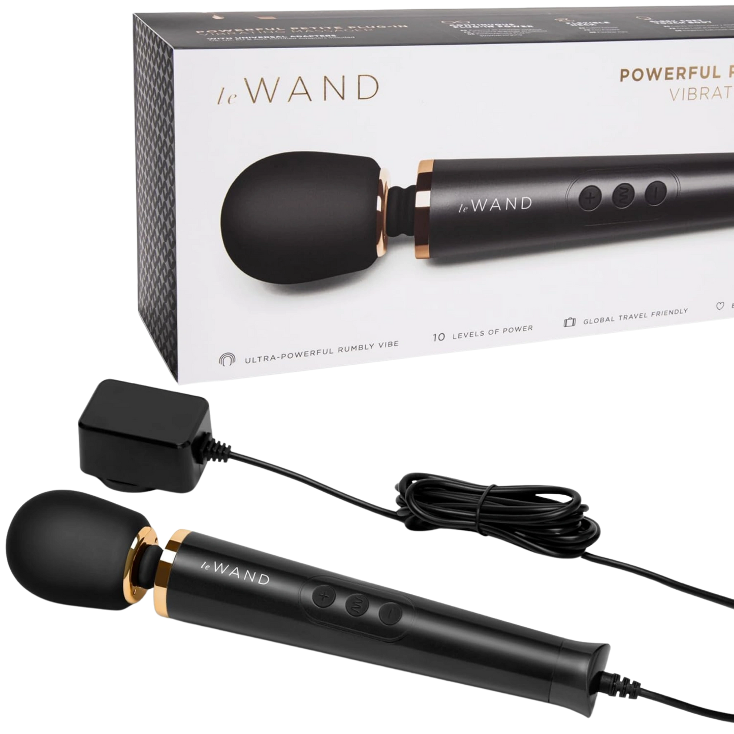 Le Wand Powerful Petite Plug-In Wand Massager