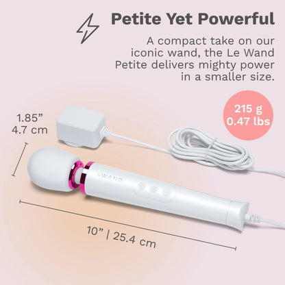 Le Wand Powerful Petite Plug-In Wand Massager