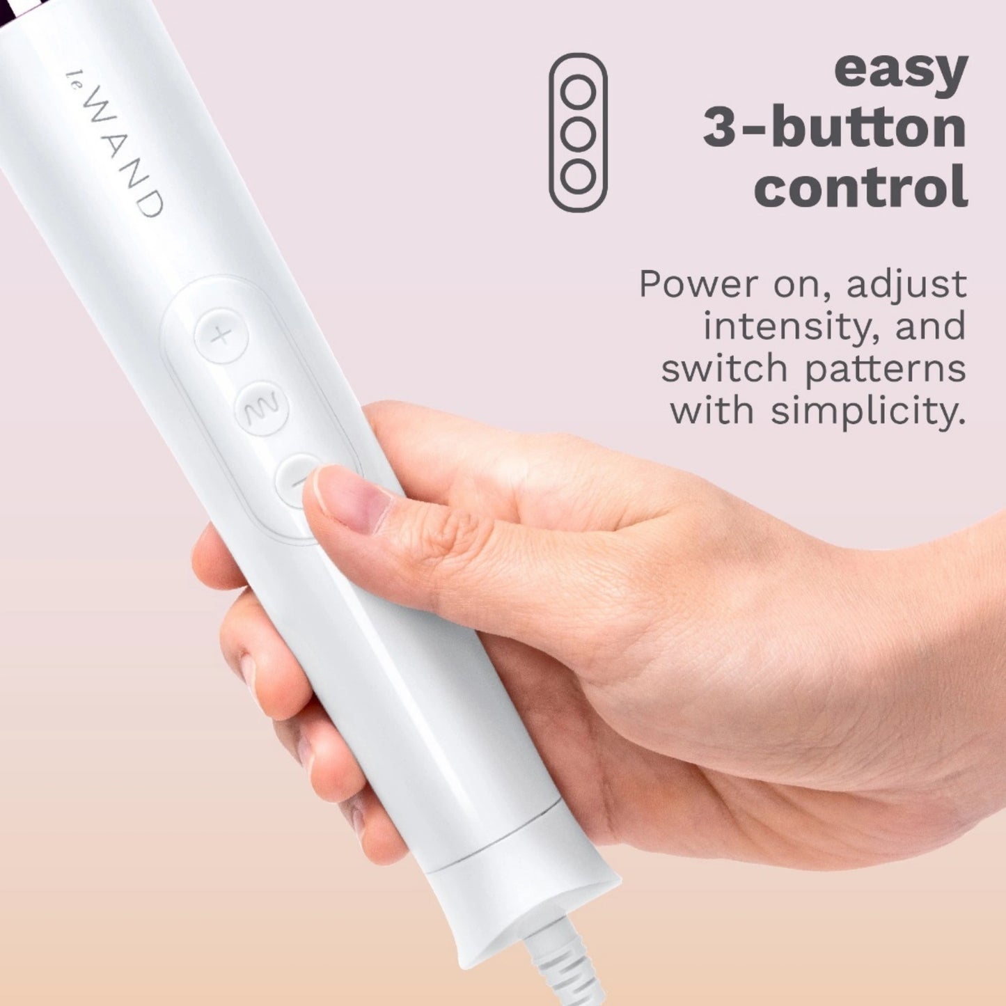 Le Wand Powerful Petite Plug-In Wand Massager