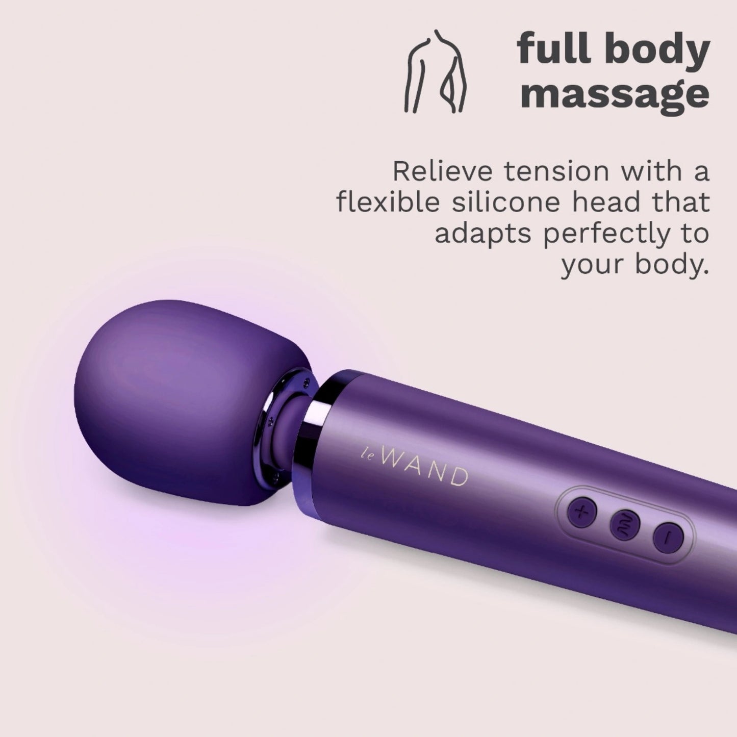 Le Wand Rechargeable Silicone Wand Massager