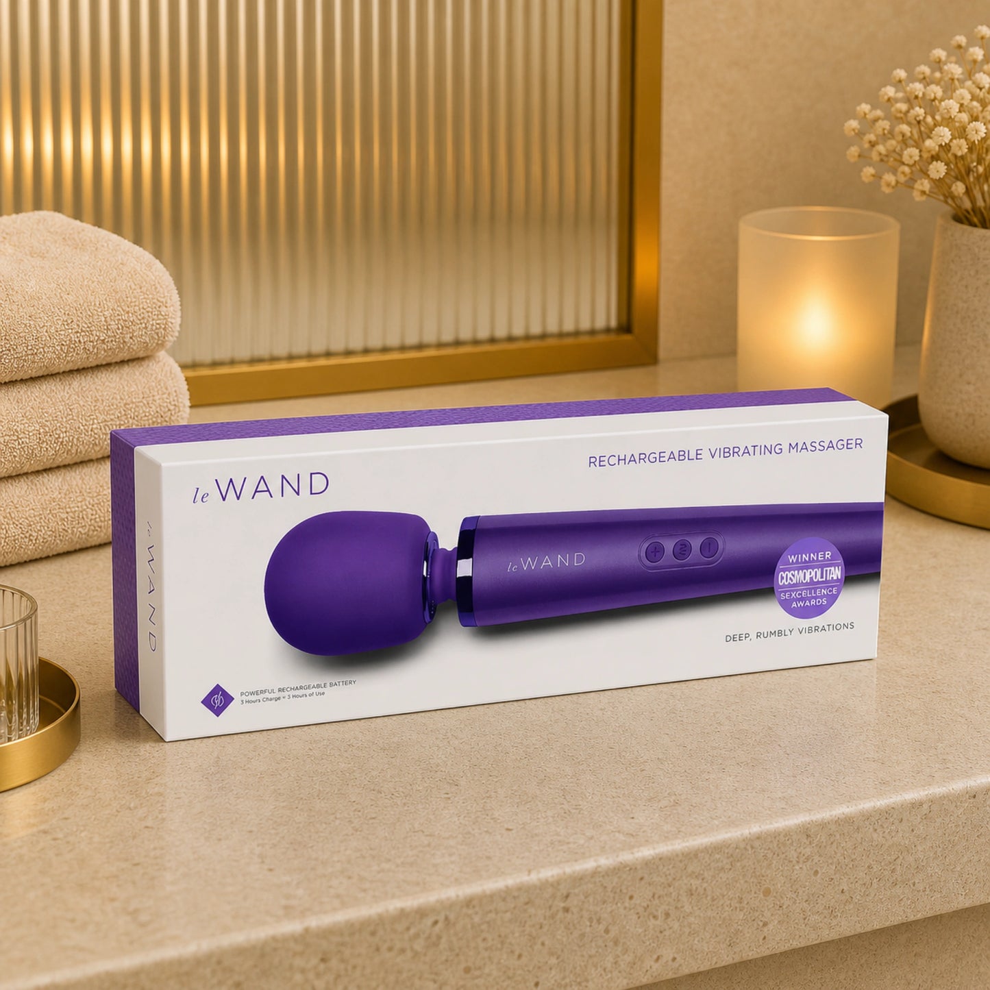 Le Wand Rechargeable Silicone Wand Massager