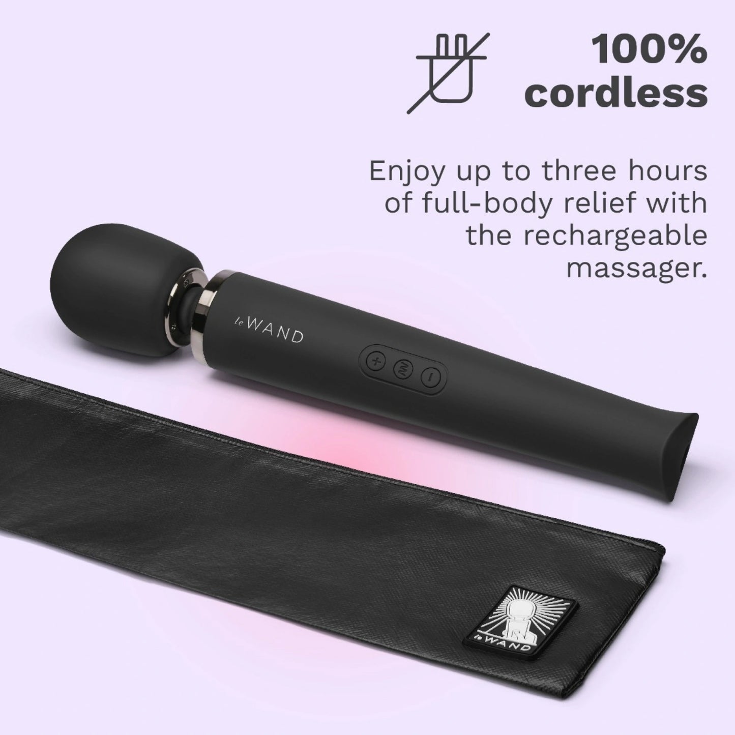 Le Wand Rechargeable Silicone Wand Massager
