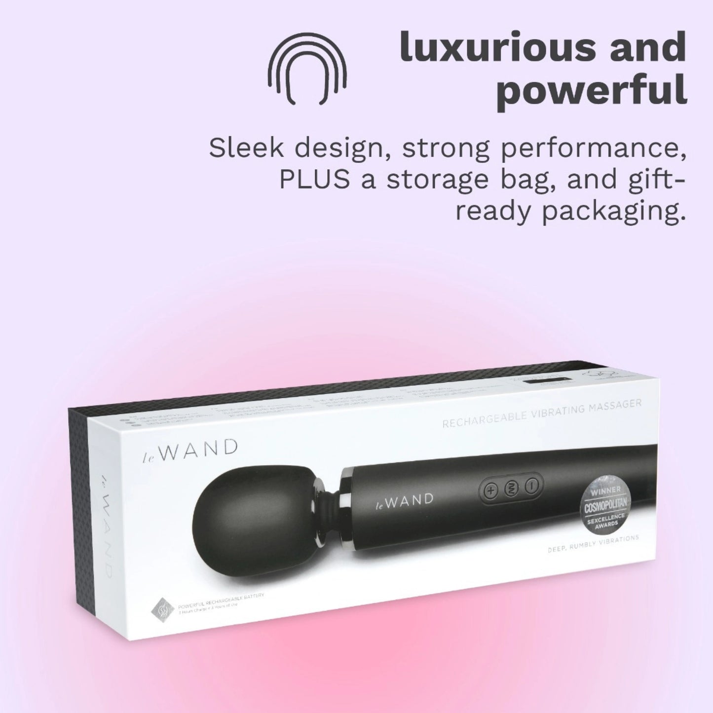 Le Wand Rechargeable Silicone Wand Massager