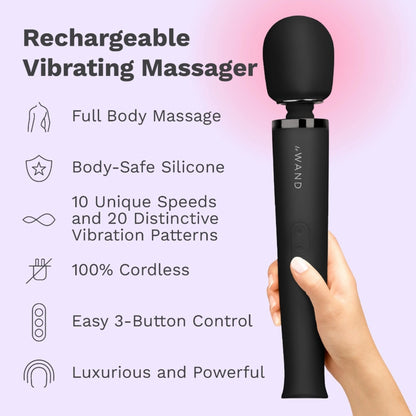 Le Wand Rechargeable Silicone Wand Massager