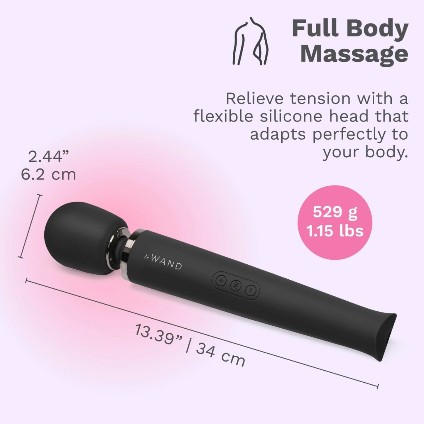 Le Wand Rechargeable Silicone Wand Massager