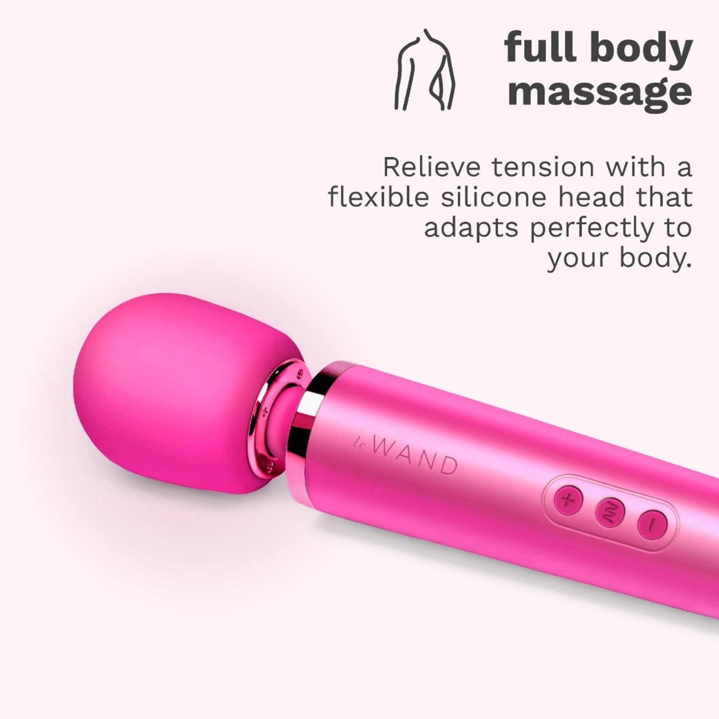 Le Wand Rechargeable Silicone Wand Massager