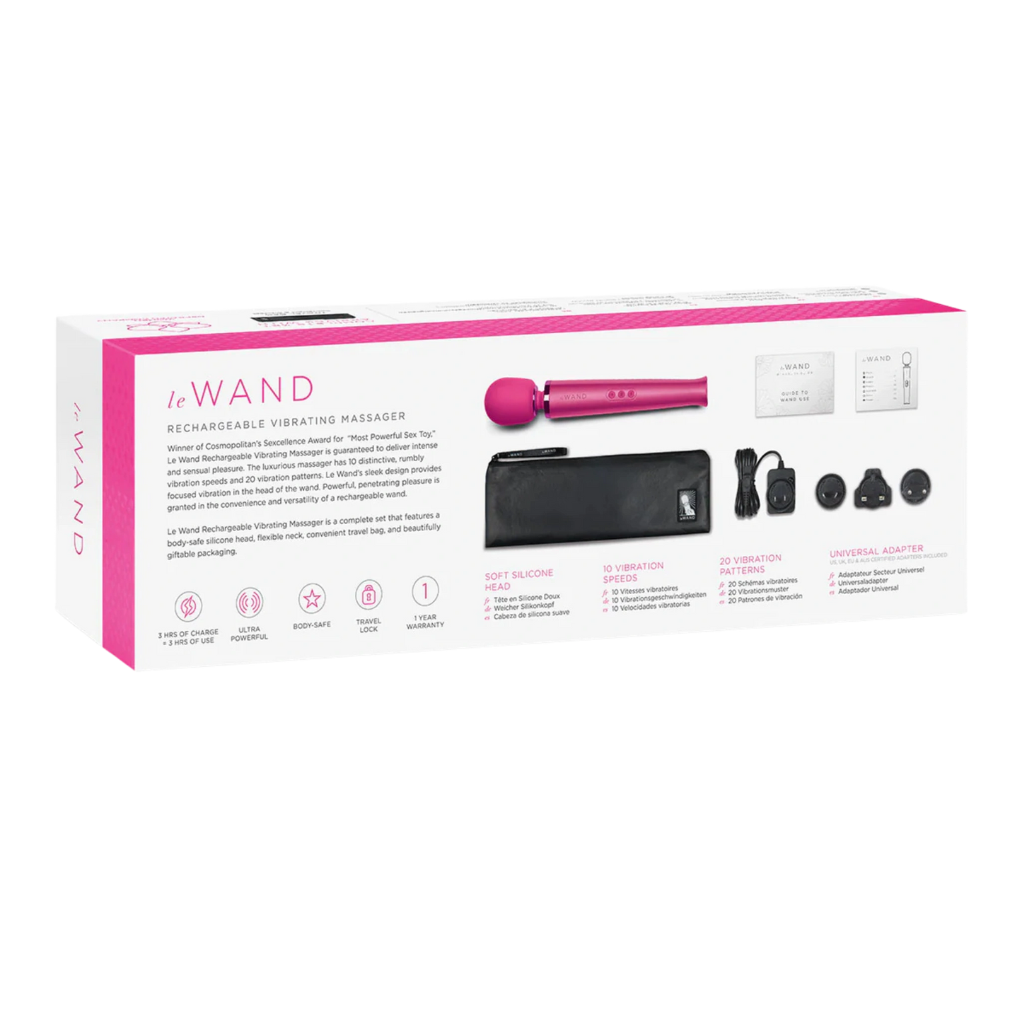 Le Wand Rechargeable Silicone Wand Massager
