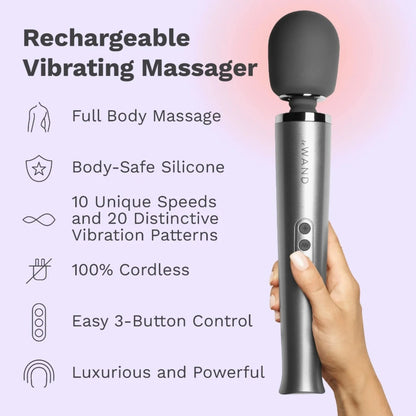 Le Wand Rechargeable Silicone Wand Massager