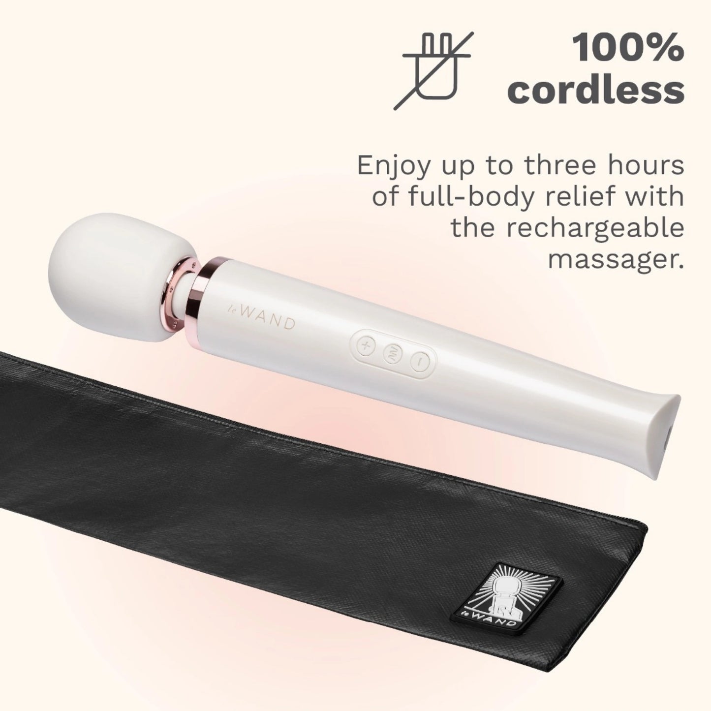 Le Wand Rechargeable Silicone Wand Massager