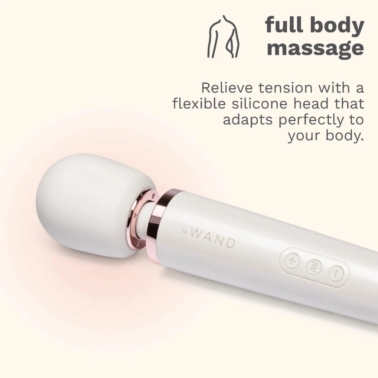 Le Wand Rechargeable Silicone Wand Massager