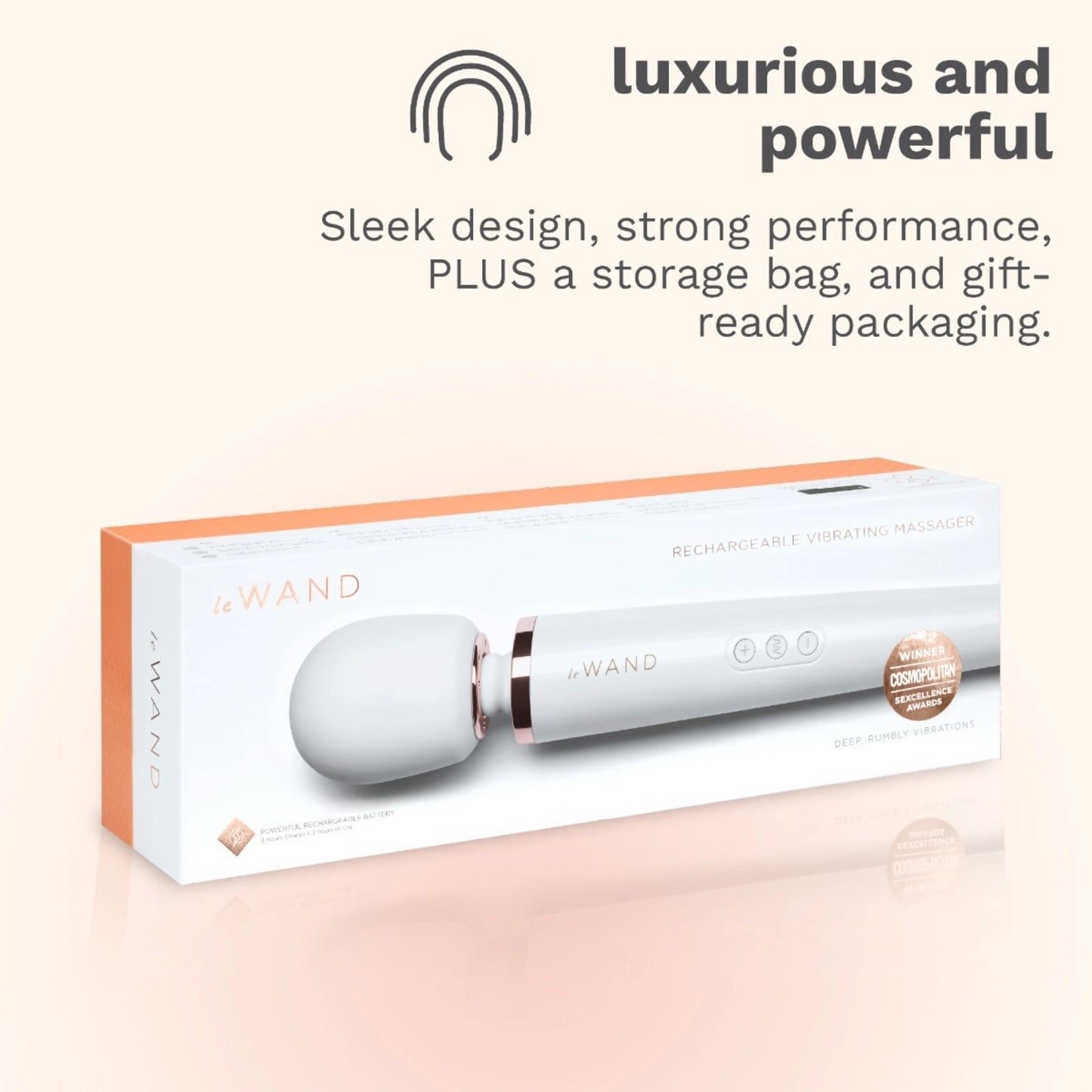 Le Wand Rechargeable Silicone Wand Massager