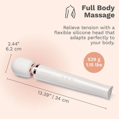 Le Wand Rechargeable Silicone Wand Massager