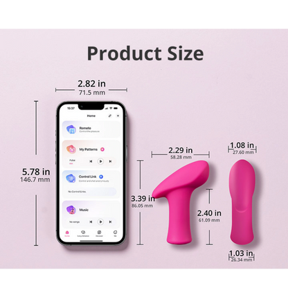 Lovense Ambi App Controlled Silicone Bullet Vibrator