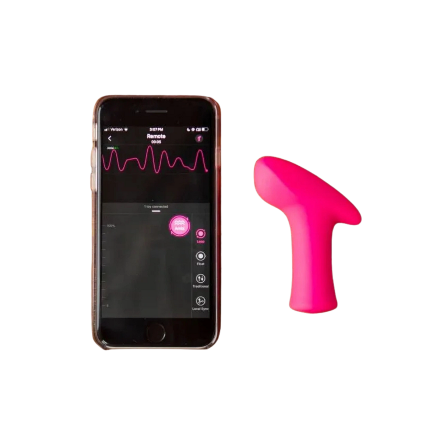 Lovense Ambi App Controlled Silicone Bullet Vibrator
