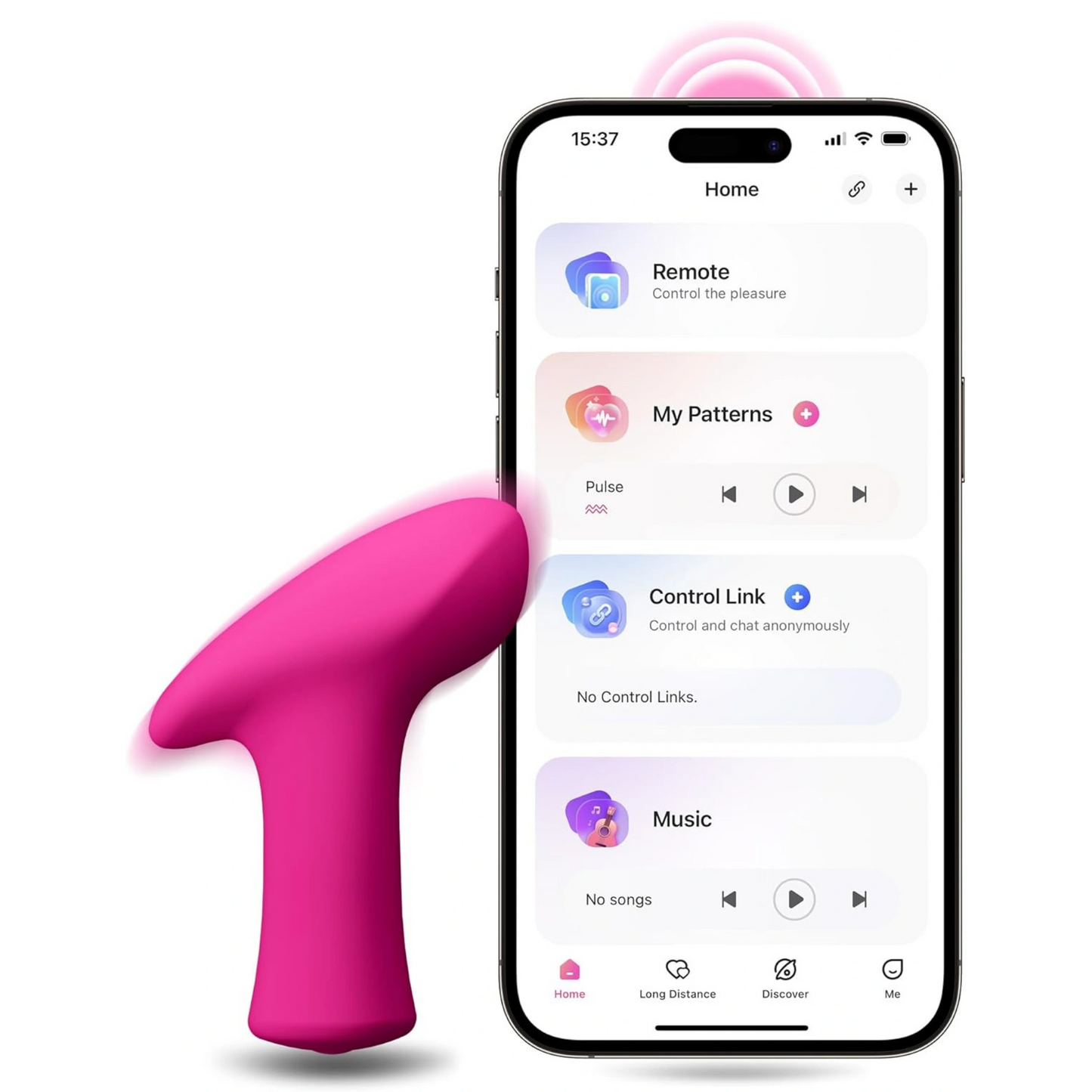 Lovense Ambi App Controlled Silicone Bullet Vibrator