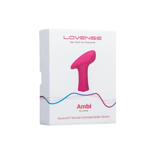 Lovense Ambi App Controlled Silicone Bullet Vibrator
