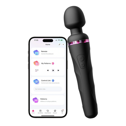 Lovense Domi 2 Rechargeable App Compatible Wand Massager