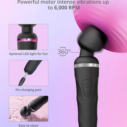 Lovense Domi 2 Rechargeable App Compatible Wand Massager