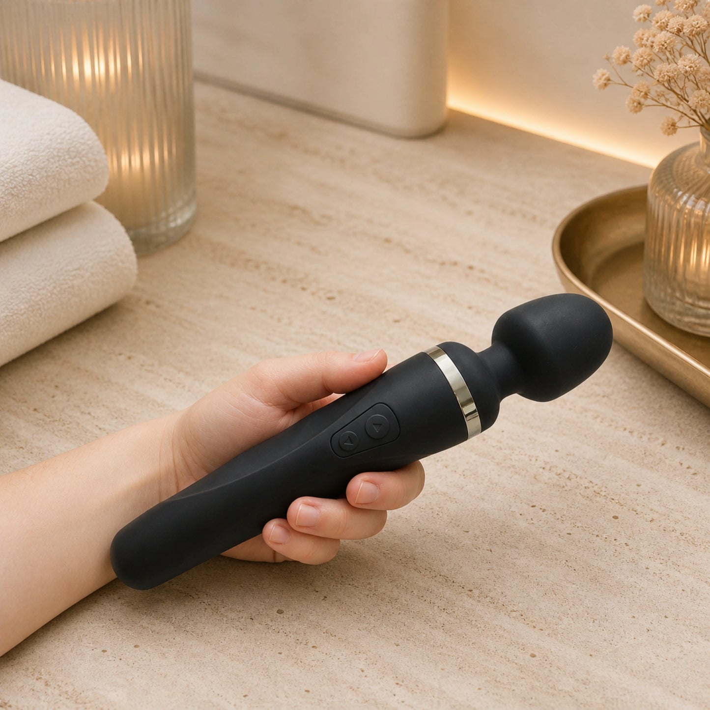 Lovense Domi 2 Rechargeable App Compatible Wand Massager