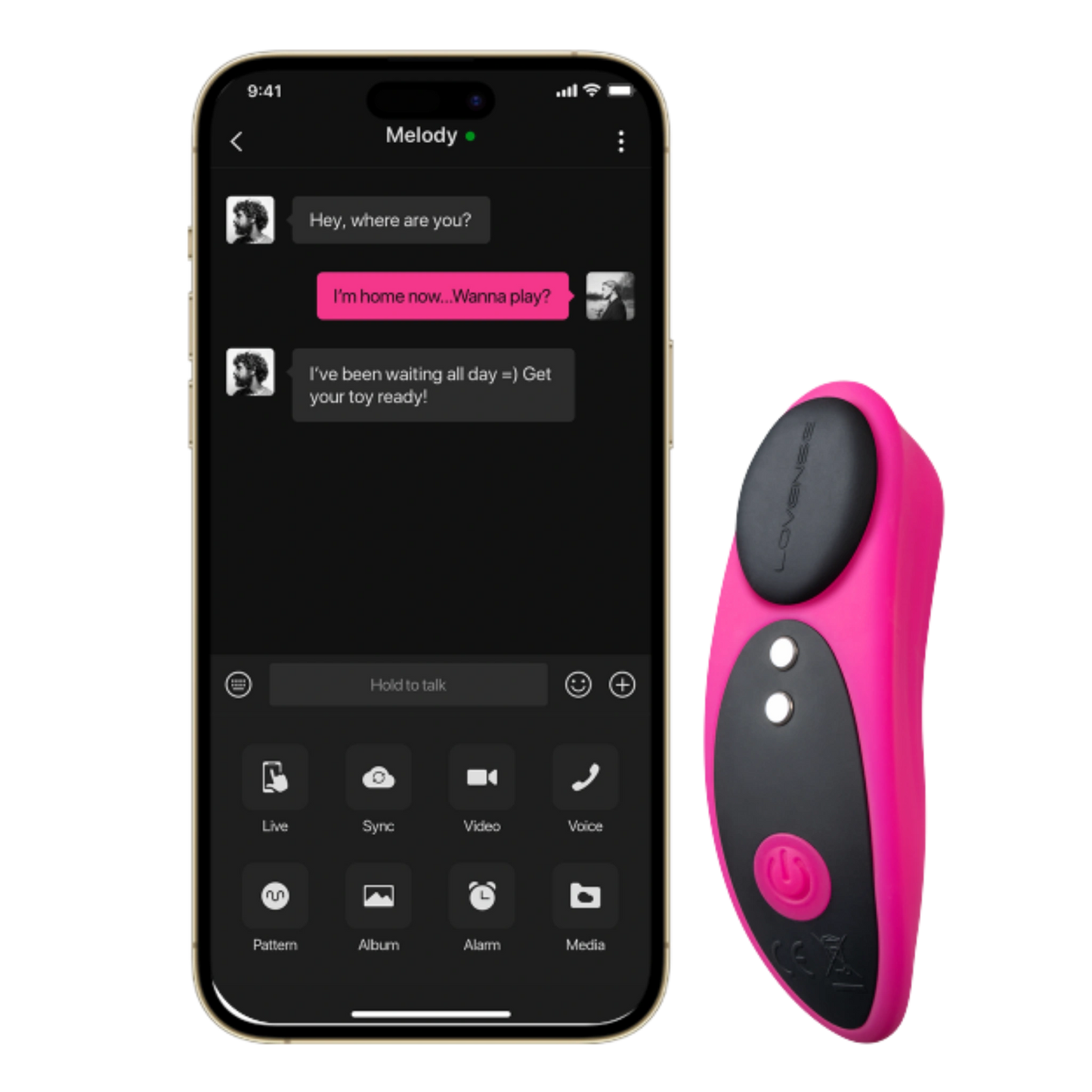Lovense Ferri App Compatible Silicone Panty Vibe