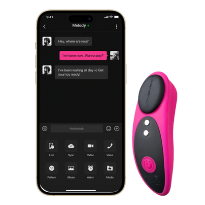 Lovense Ferri App Compatible Silicone Panty Vibe