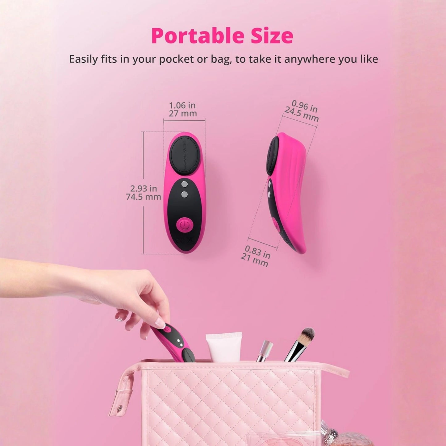 Lovense Ferri App Compatible Silicone Panty Vibe