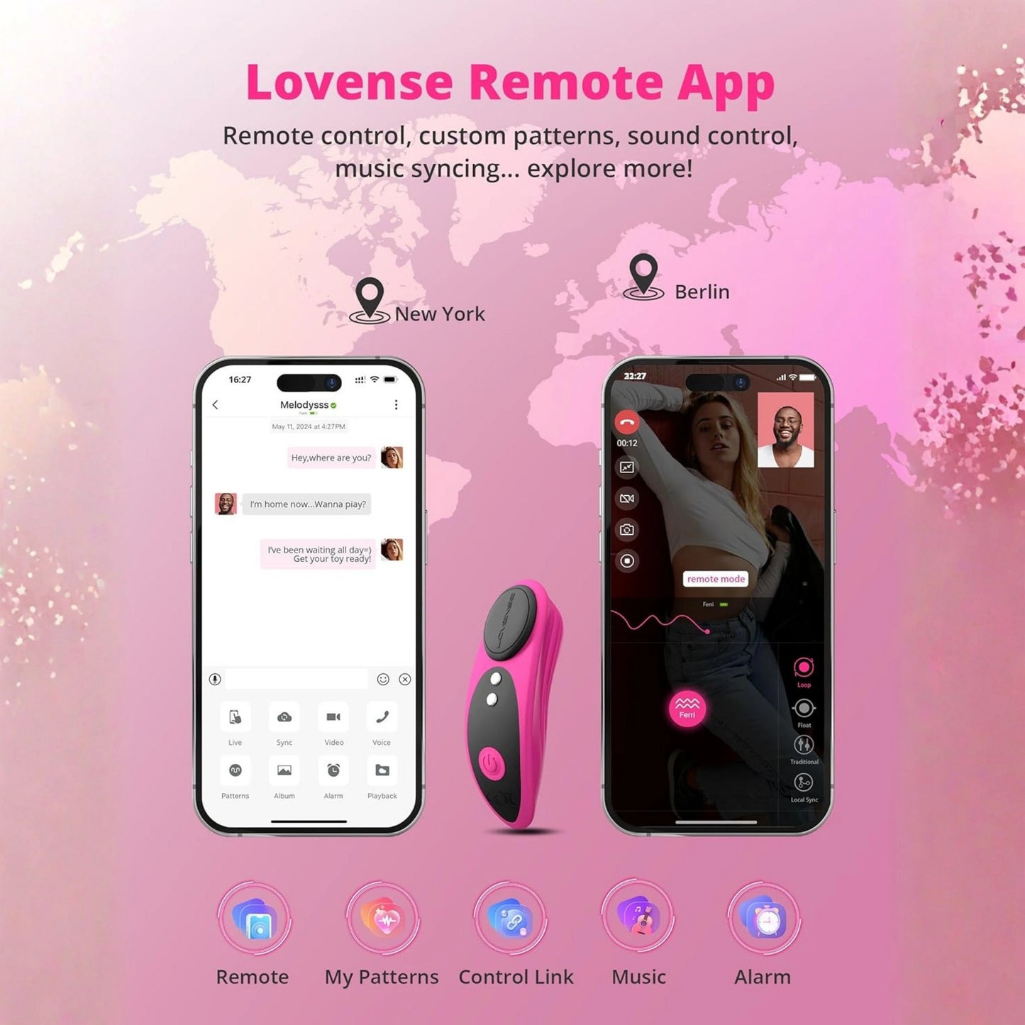 Lovense Ferri App Compatible Silicone Panty Vibe