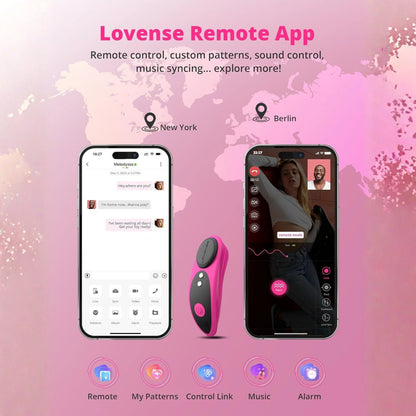 Lovense Ferri App Compatible Silicone Panty Vibe