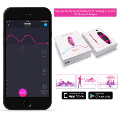 Lovense Ferri App Compatible Silicone Panty Vibe