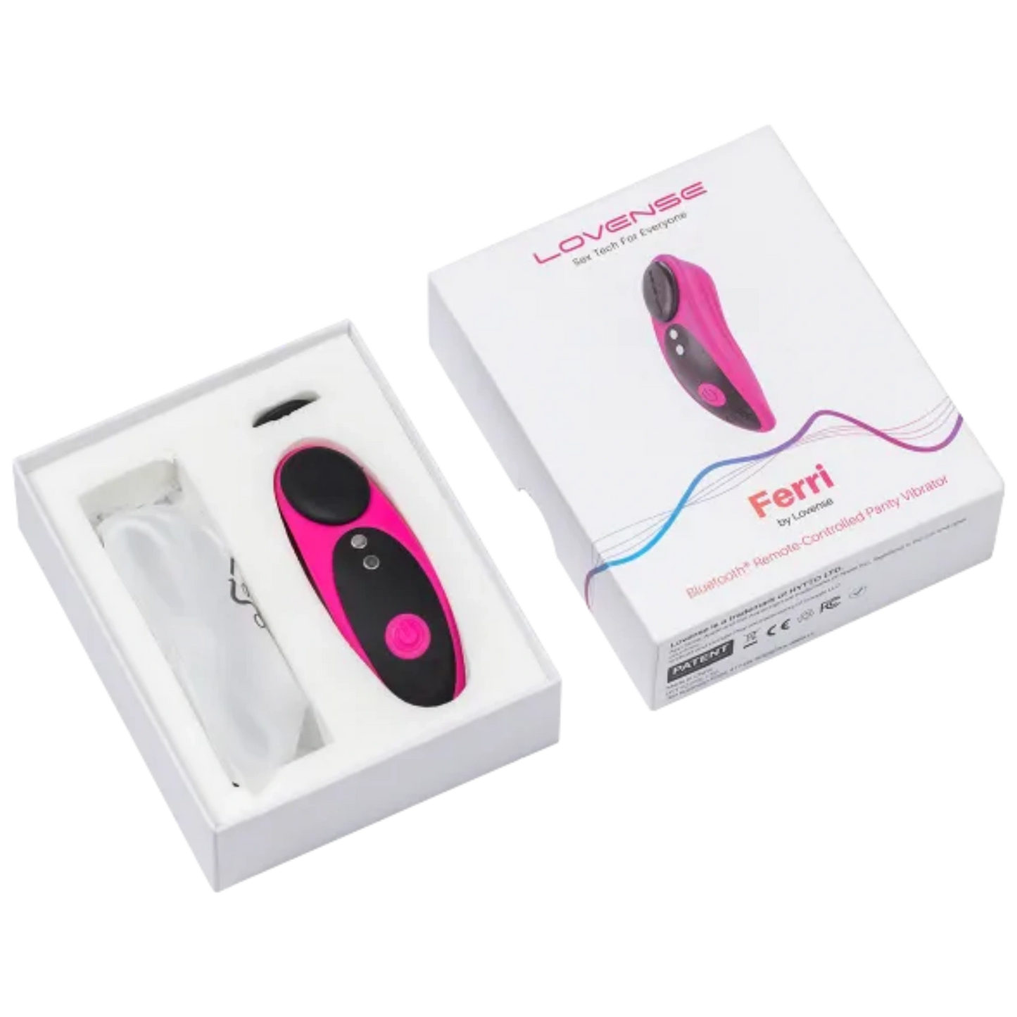 Lovense Ferri App Compatible Silicone Panty Vibe