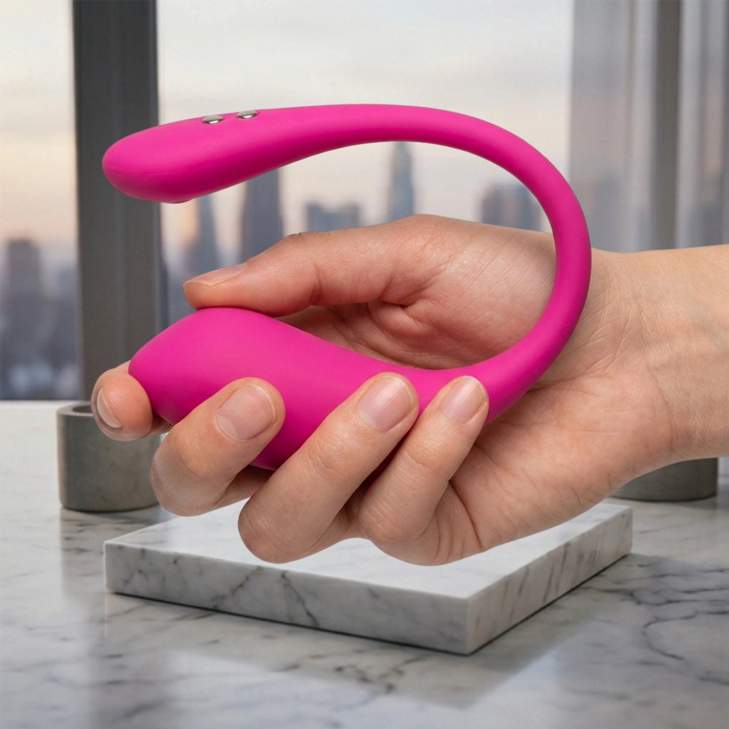 Lovense Lush 3 Silicone Egg Vibrator with Remote Control