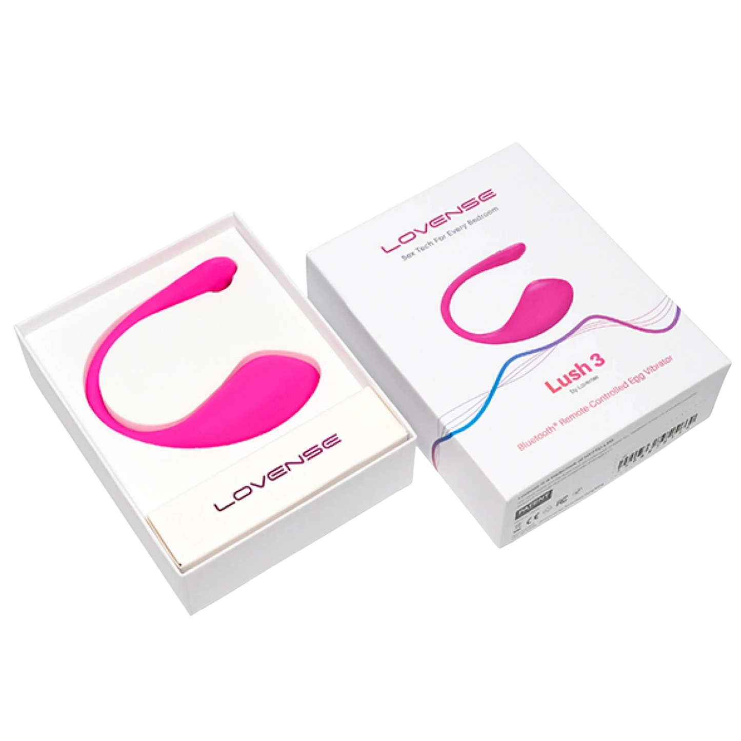 Lovense Lush 3 Silicone Egg Vibrator with Remote Control