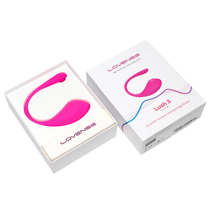 Lovense Lush 3 Silicone Egg Vibrator with Remote Control