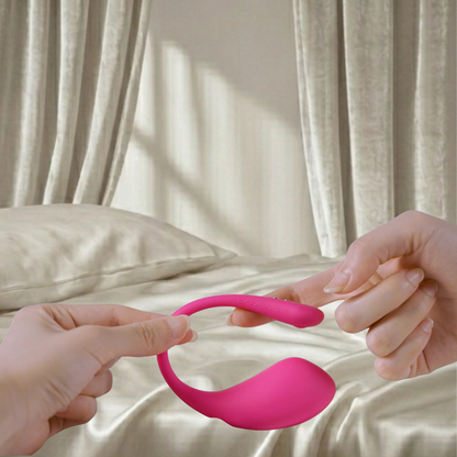 Lovense Lush 3 Silicone Egg Vibrator with Remote Control