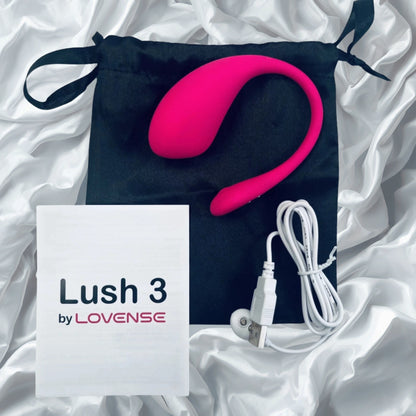 Lovense Lush 3 Silicone Egg Vibrator with Remote Control