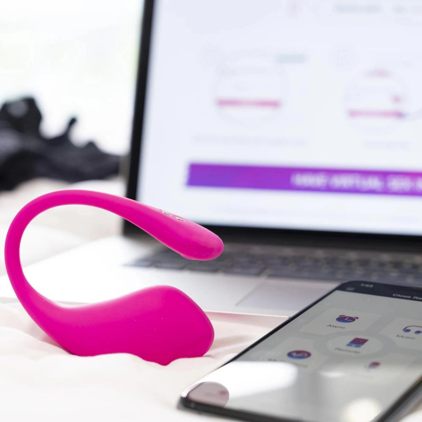 Lovense Lush 3 Silicone Egg Vibrator with Remote Control
