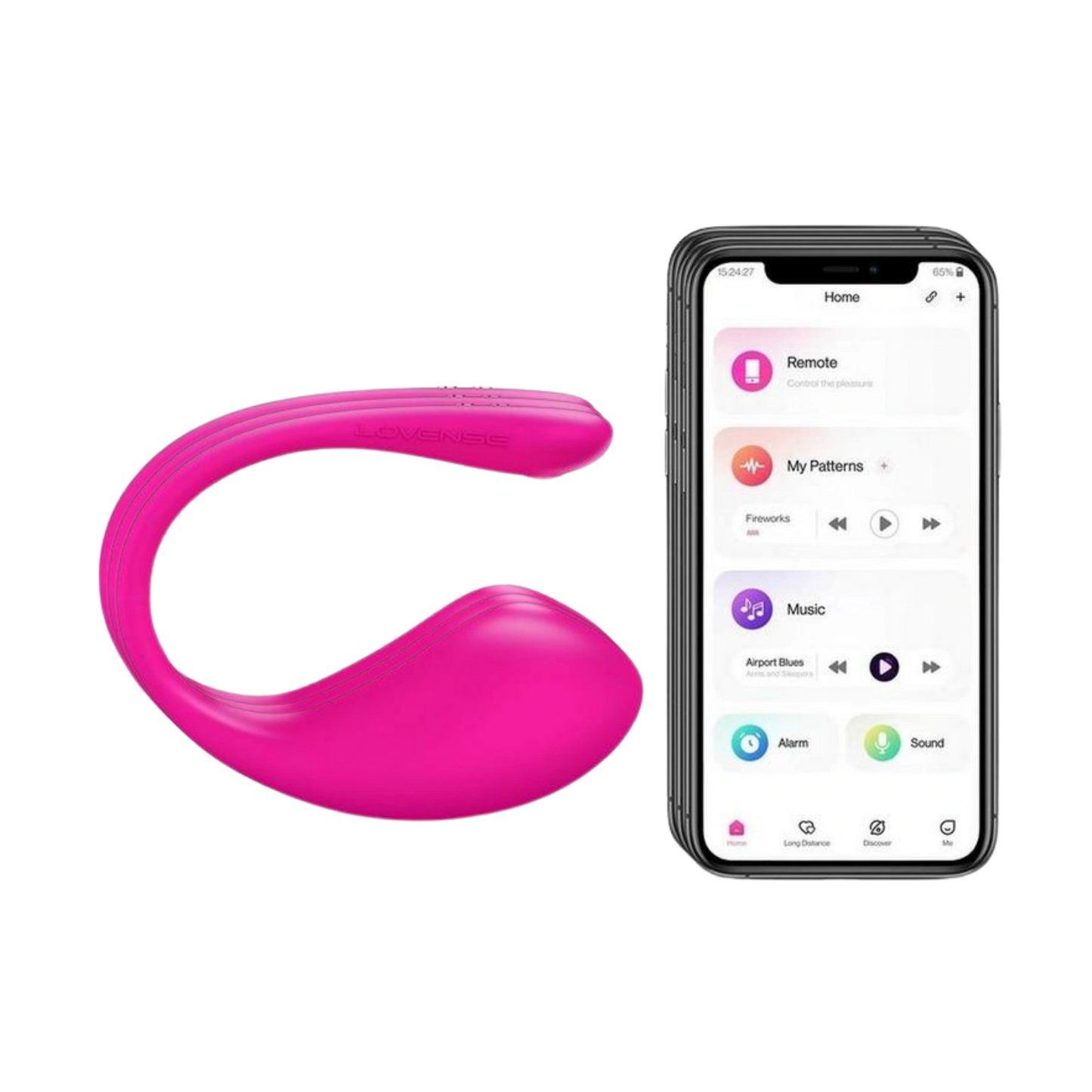 Lovense Lush 3 Silicone Egg Vibrator with Remote Control
