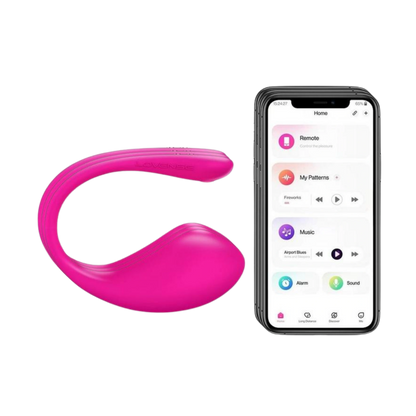 Lovense Lush 3 Silicone Egg Vibrator with Remote Control