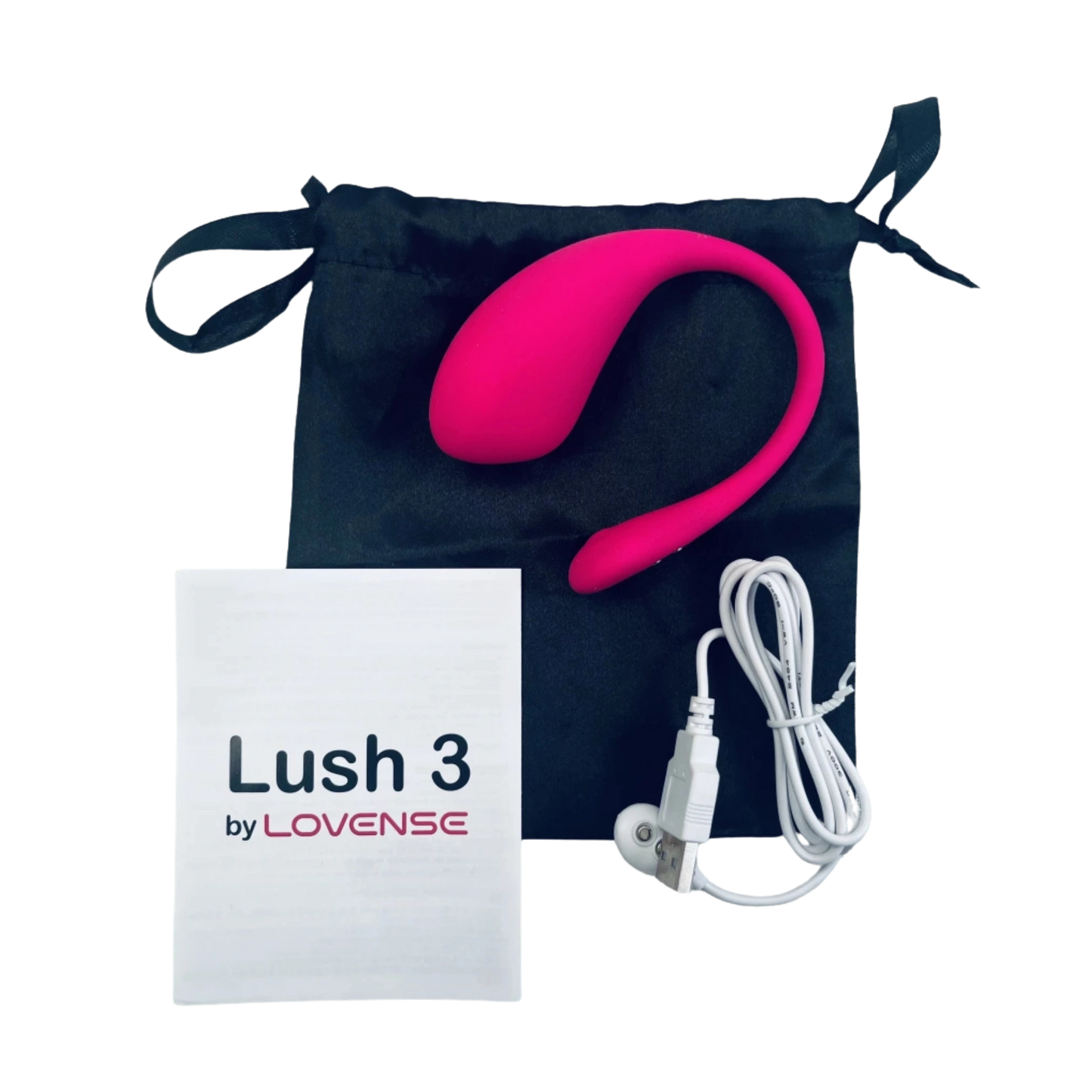 Lovense Lush 3 Silicone Egg Vibrator with Remote Control