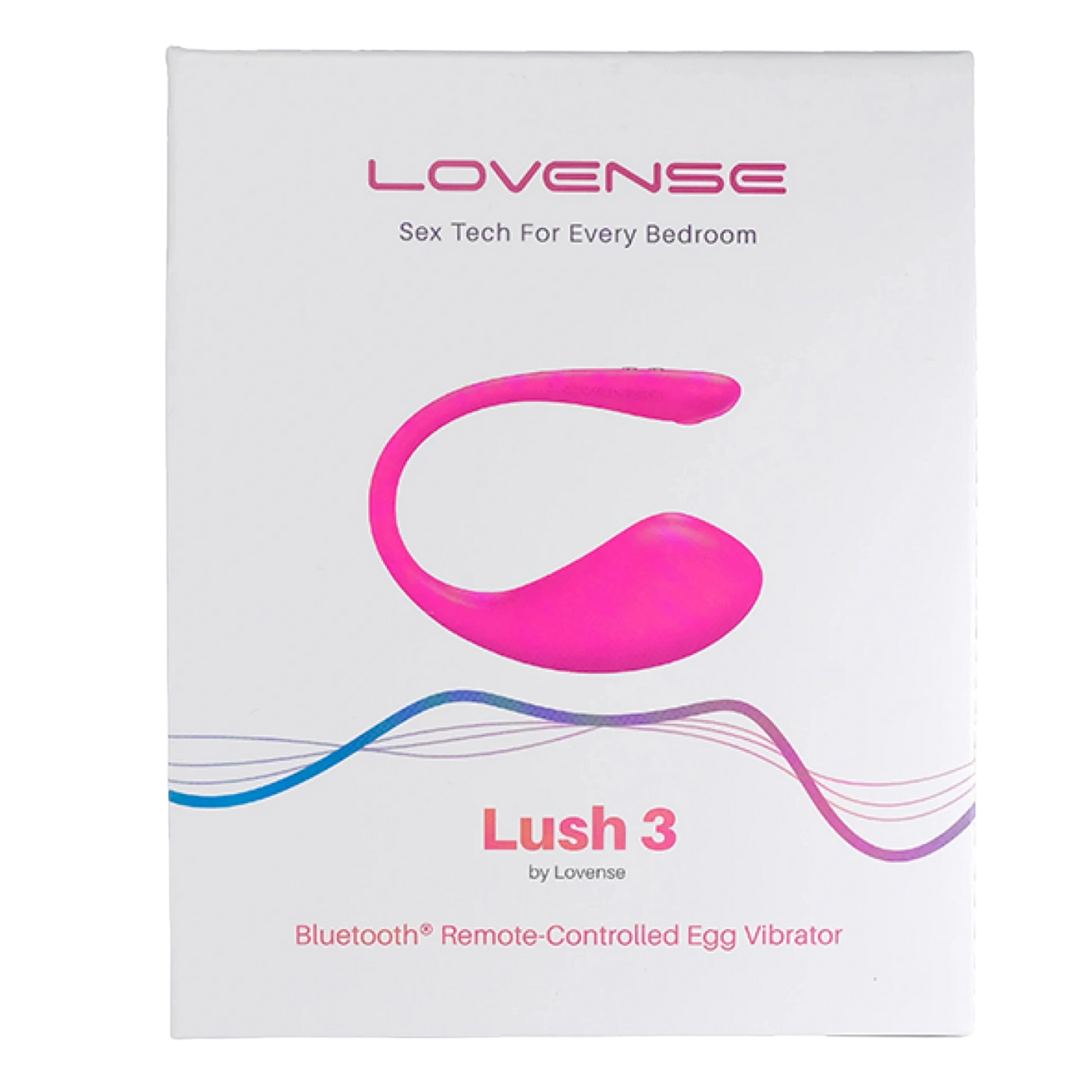 Lovense Lush 3 Silicone Egg Vibrator with Remote Control