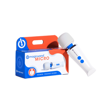 Magic Wand Micro HV-60 Rechargeable Silicone Multispeed Clitoral Wand Massager