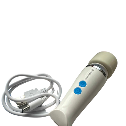Magic Wand Micro HV-60 Rechargeable Silicone Multispeed Clitoral Wand Massager