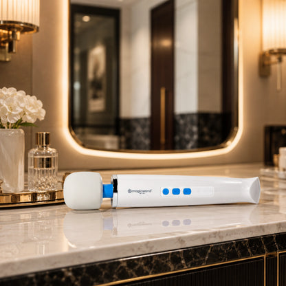 Magic Wand Mini HV-135 Rechargeable Silicone Multispeed Wand Massager Vibrator