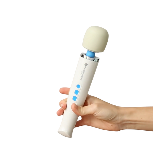 Magic Wand Mini HV-135 Rechargeable Silicone Multispeed Wand Massager Vibrator