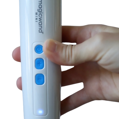 Magic Wand Mini HV-135 Rechargeable Silicone Multispeed Wand Massager Vibrator