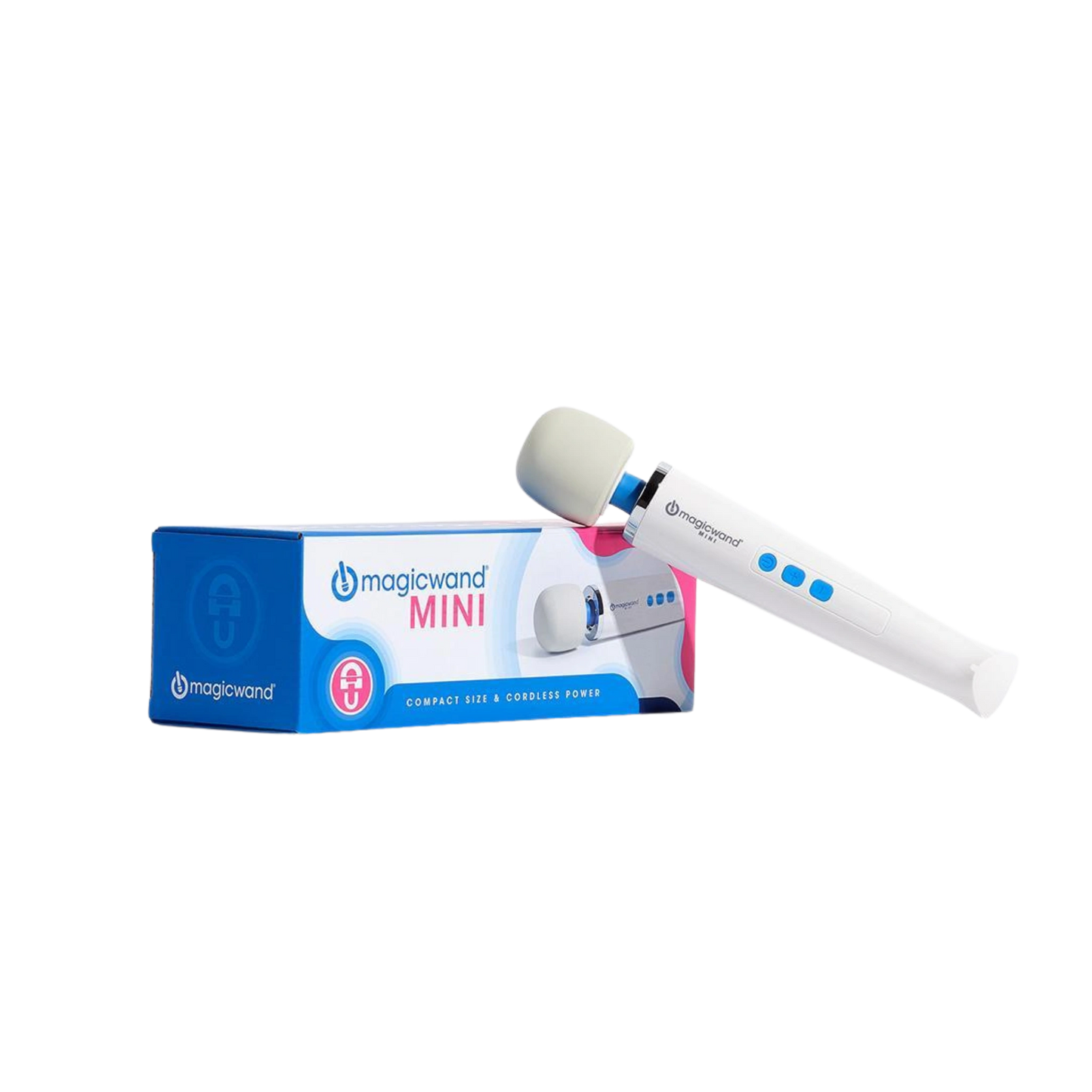 Magic Wand Mini HV-135 Rechargeable Silicone Multispeed Wand Massager Vibrator